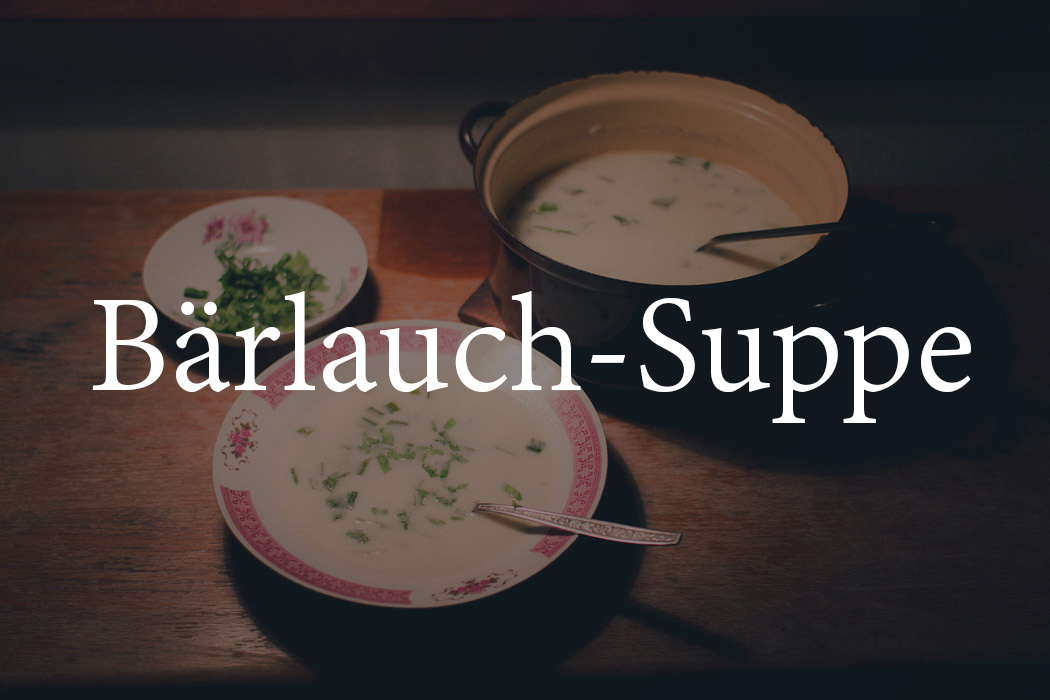 Bärlauch-Suppe Rezept
