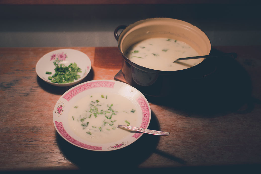 Cremige Bärlauch-Suppe